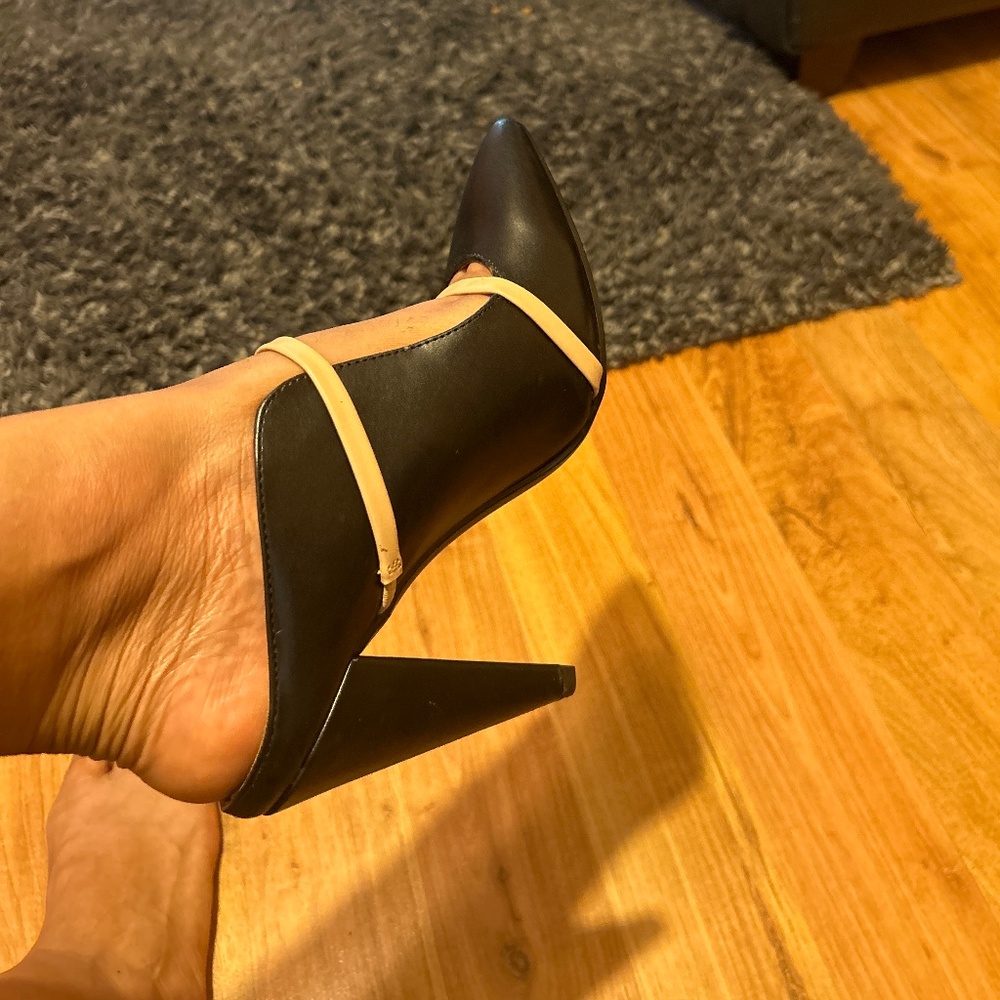 Black heels